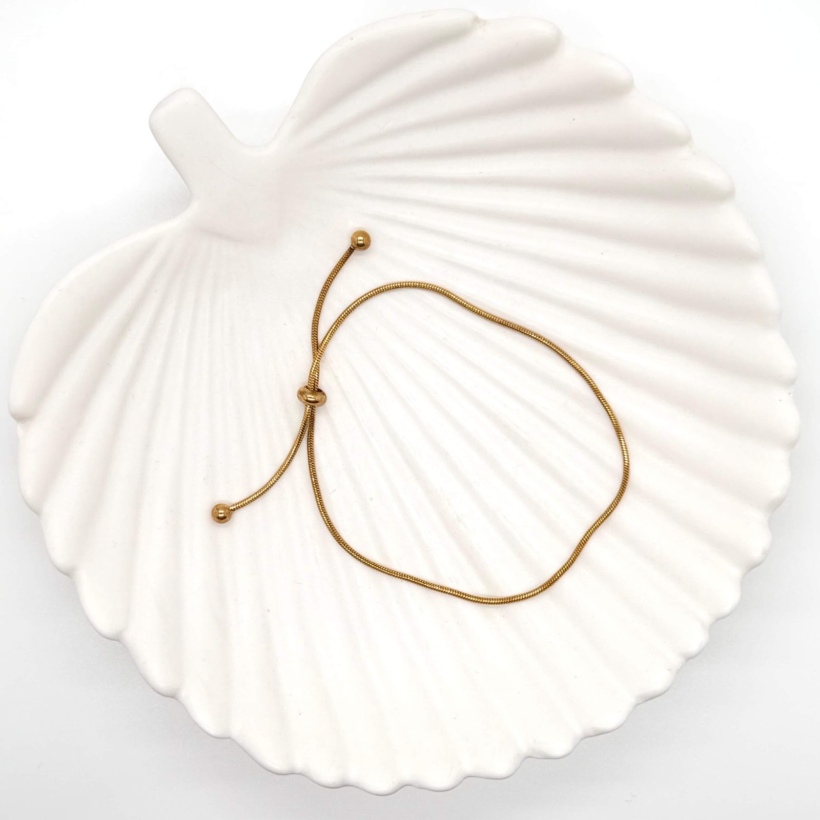 Bracelet a Maillons Ronds Creux