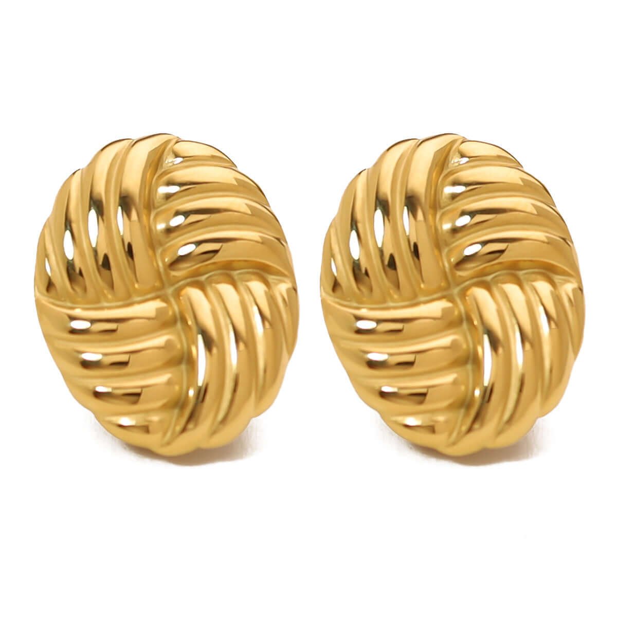 Boucles d'oreilles Ronde Géométrique