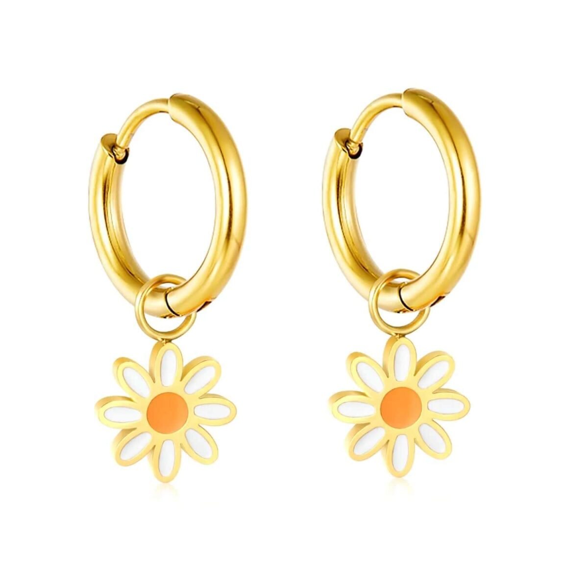 Boucles d'oreilles Marguerite