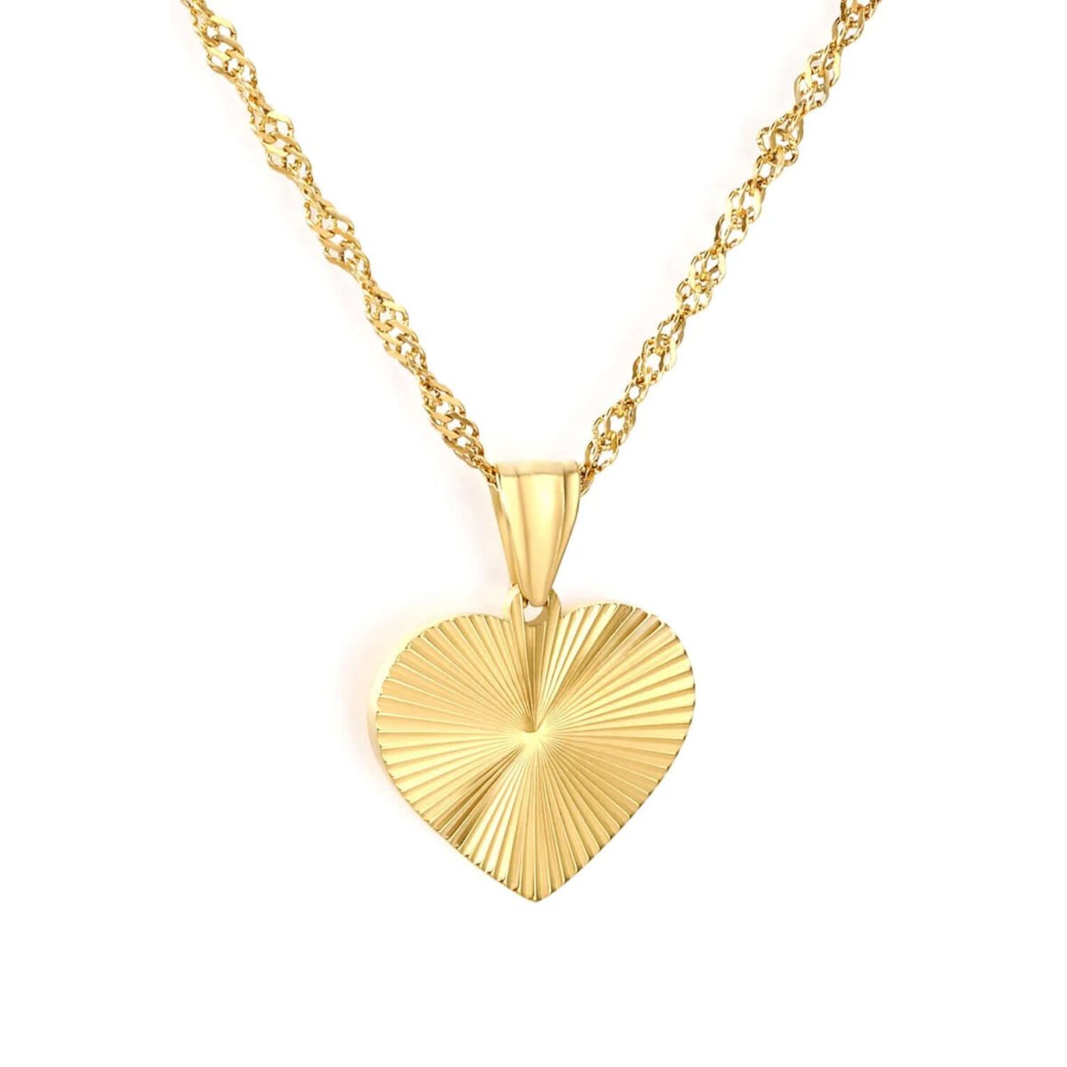 Collier pendentif cœur