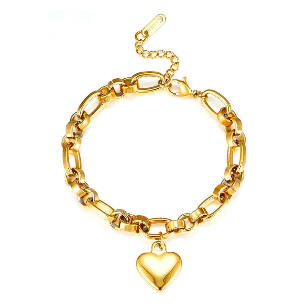 Bracelet Pendentif Coeur