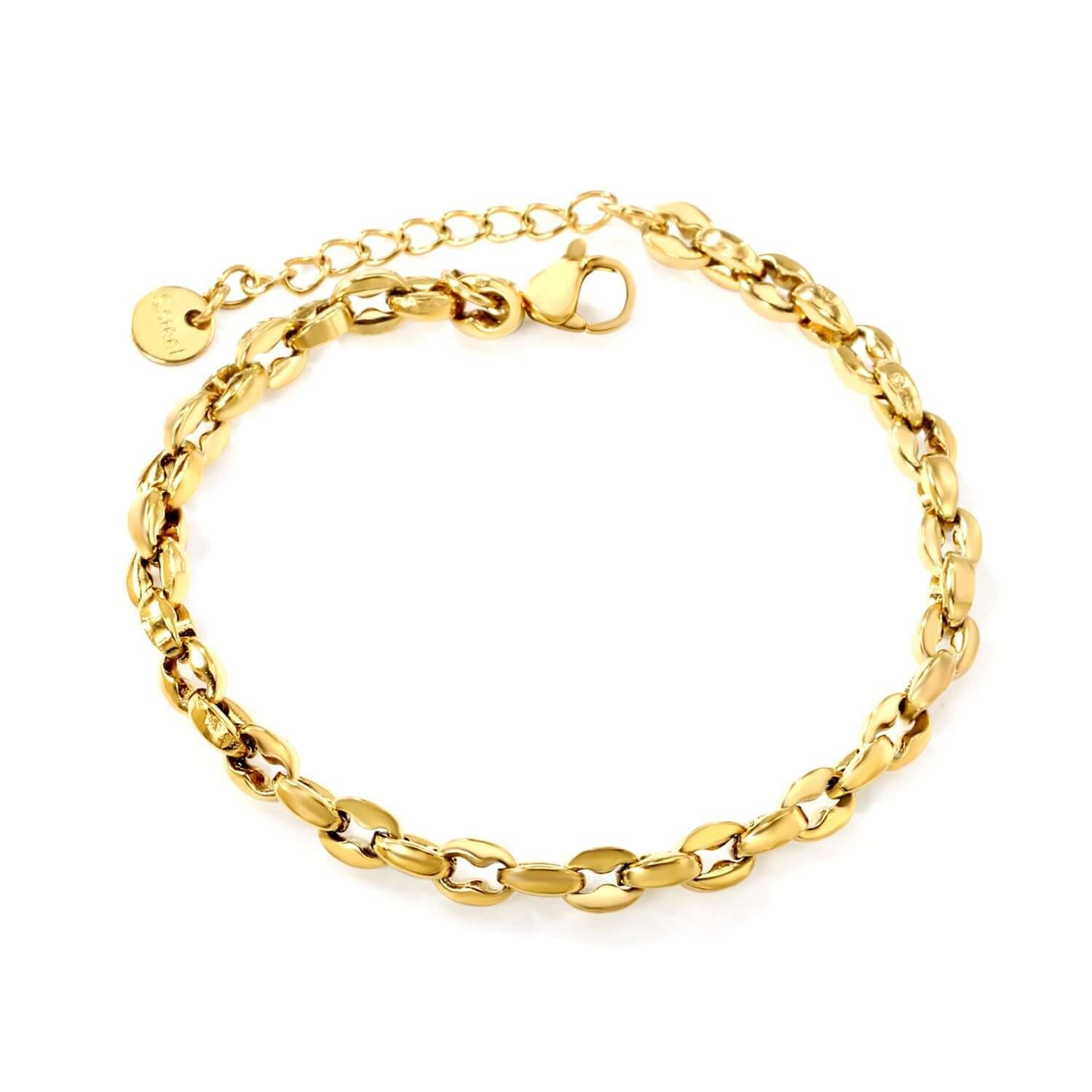 Bracelet a Grain Doré