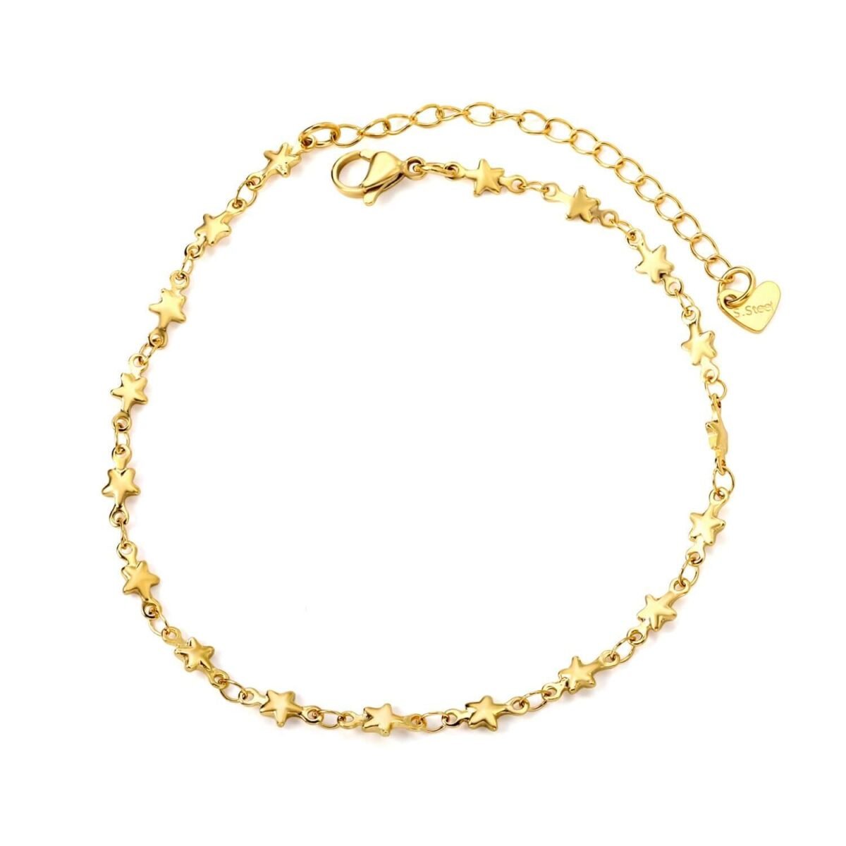 Bracelet a cheville Etoile doré