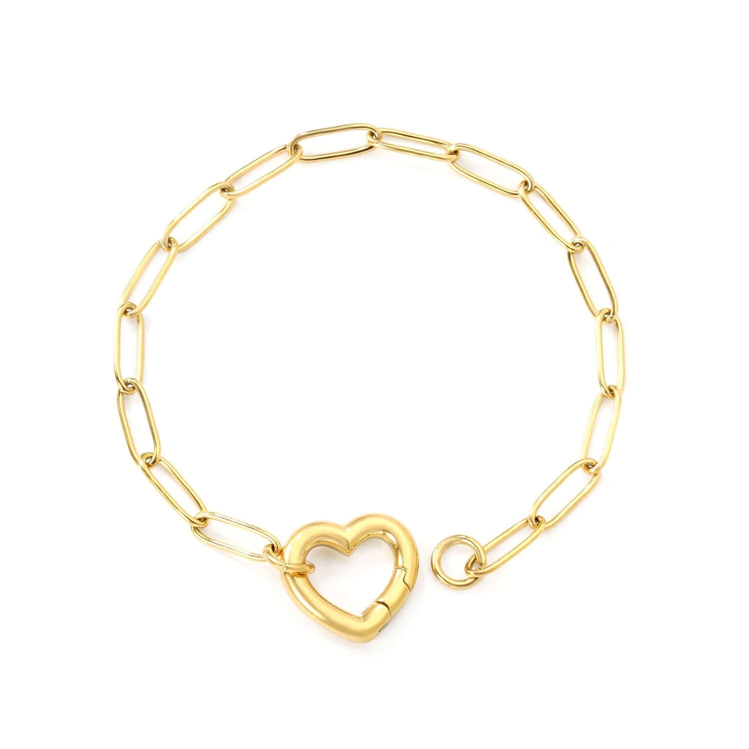 Bracelet a Fermoir Coeur