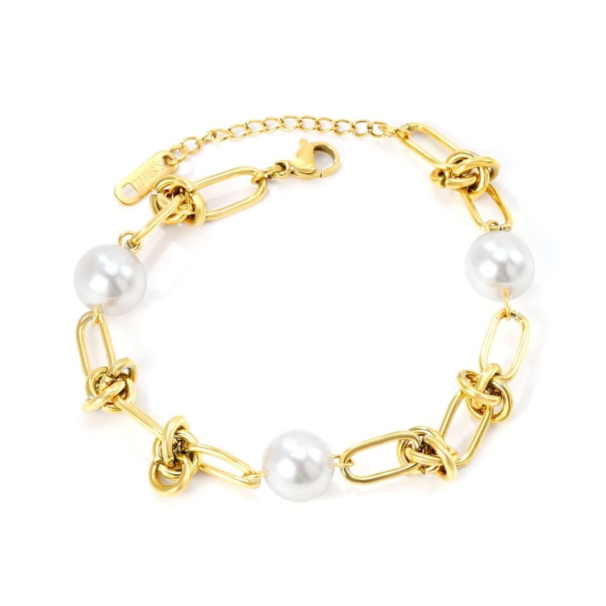 Bracelet a Noeuds et Perle