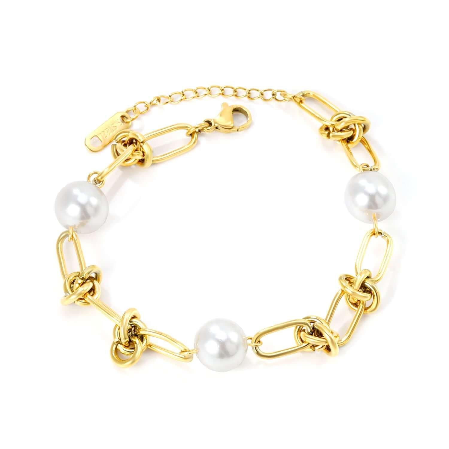 Bracelet a Noeuds et Perle