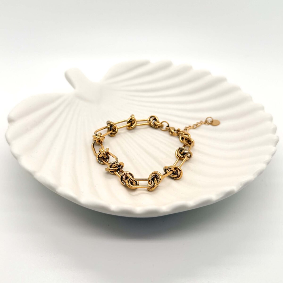 Bracelet a Noeuds doré