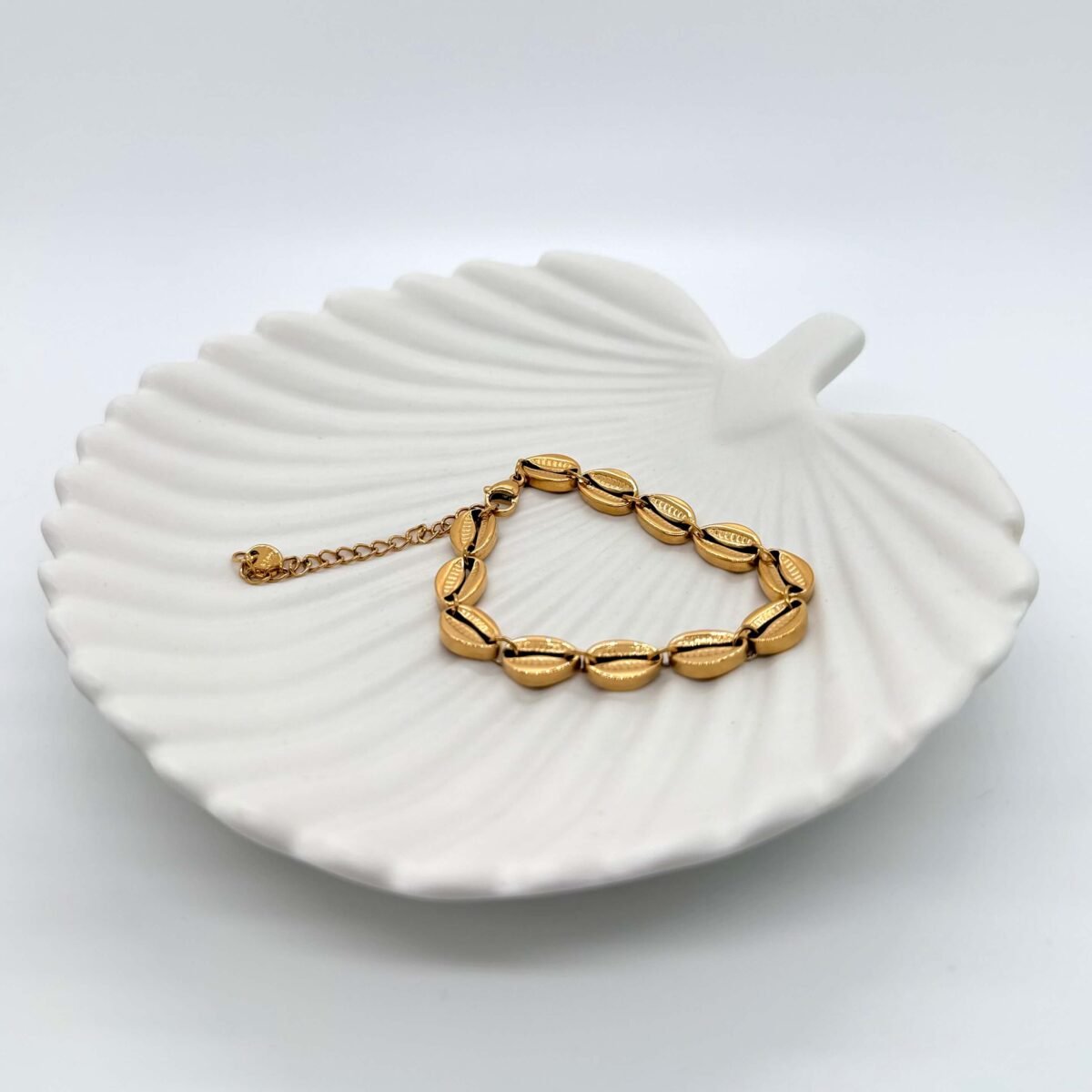 Bracelet Grain café doré