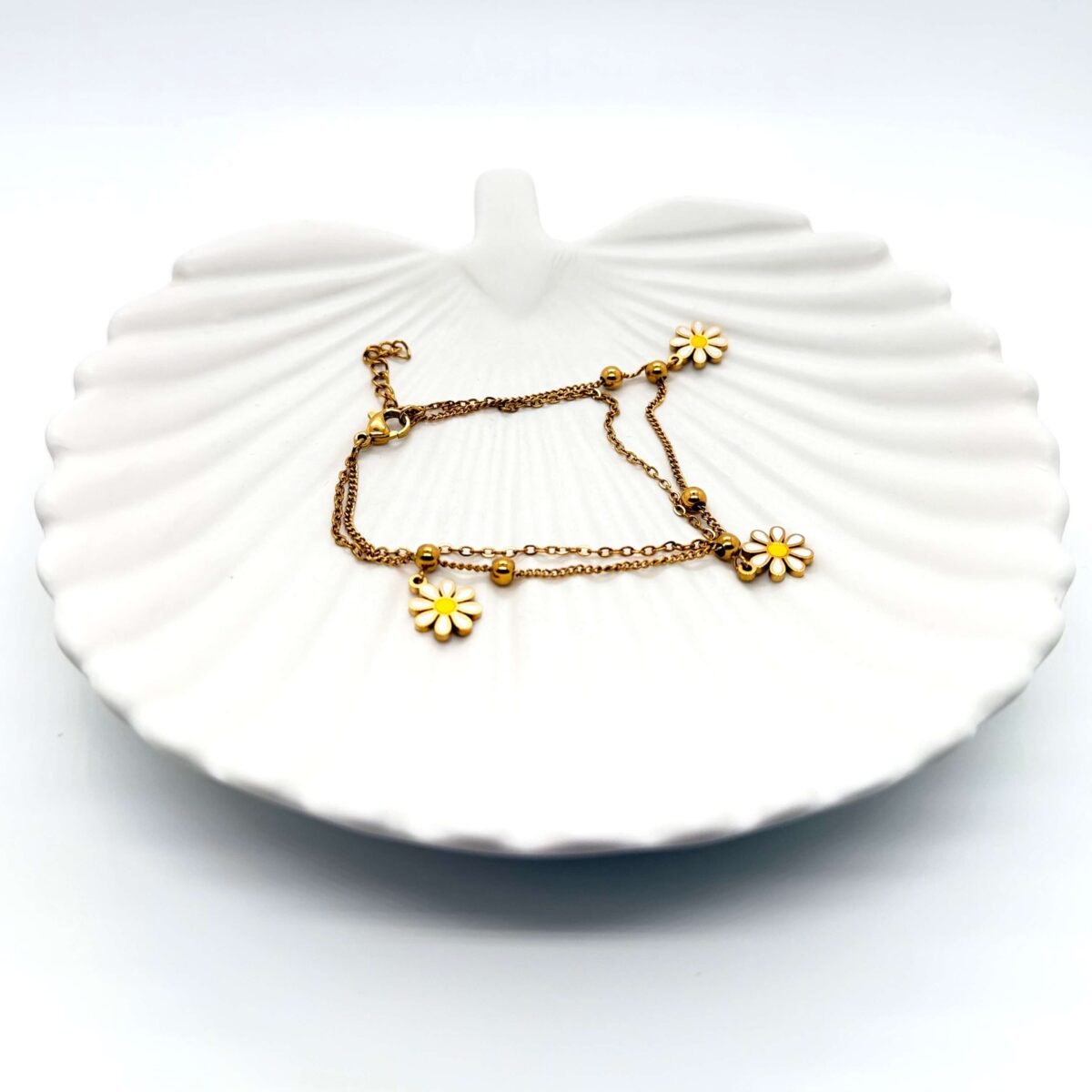Bracelet Pendentif Marguerite