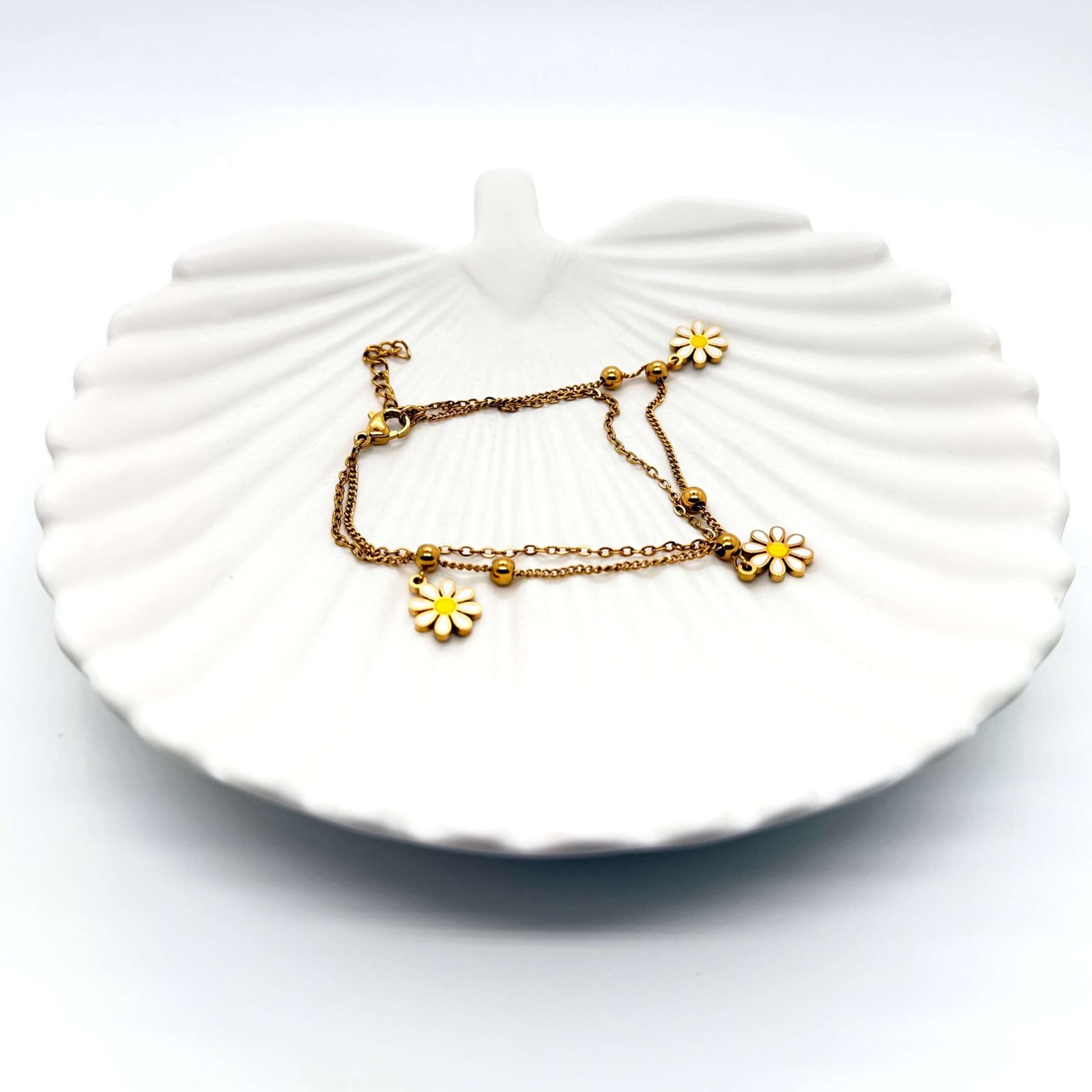 Bracelet Pendentif Marguerite