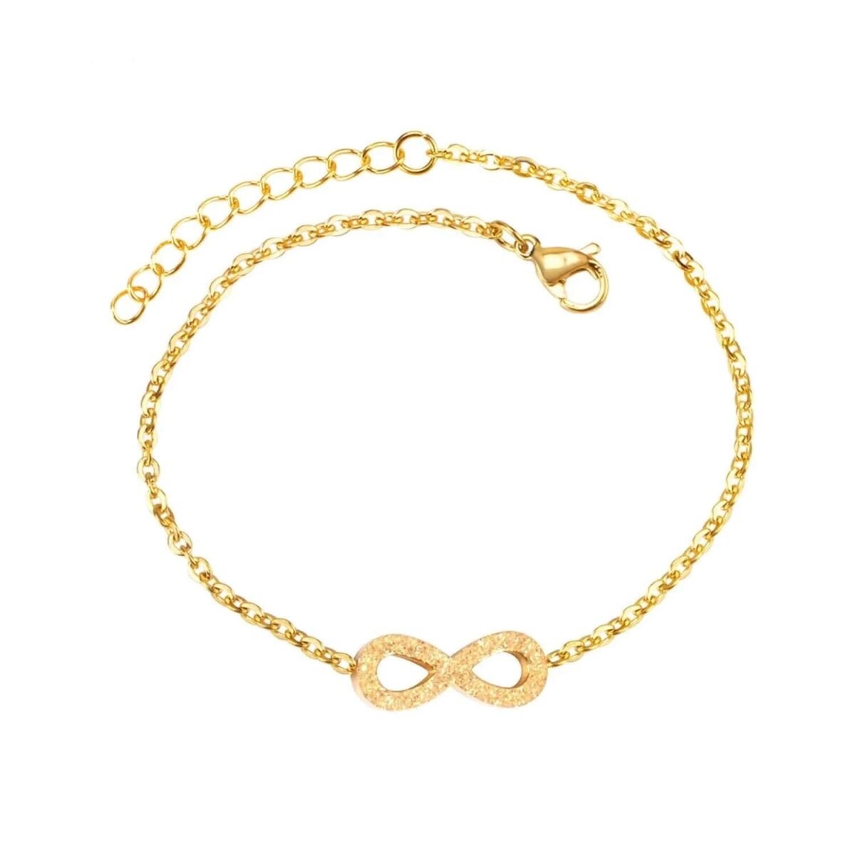 Bracelet Infini à maillons doré