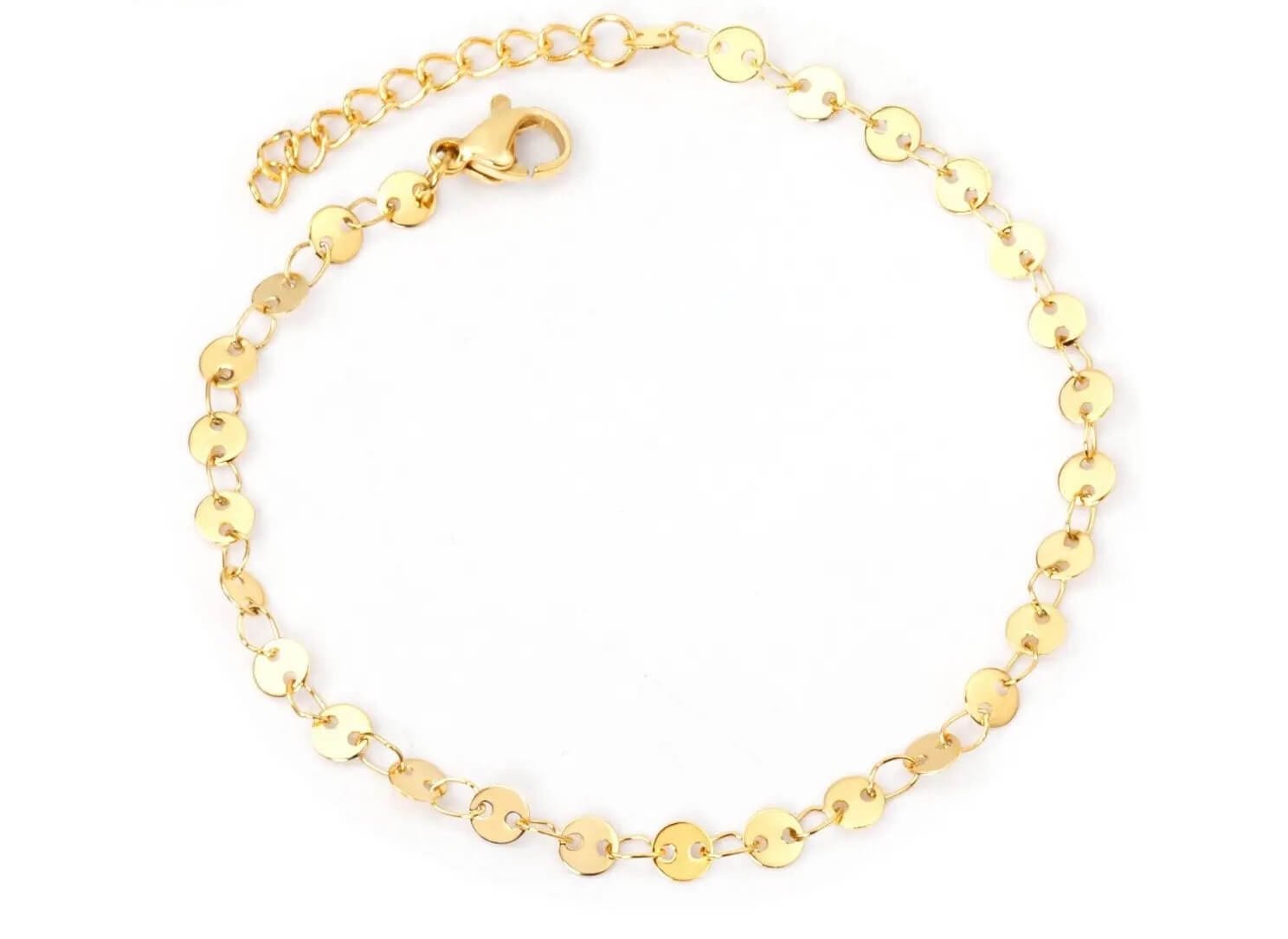 Bracelet à Breloques Rondes