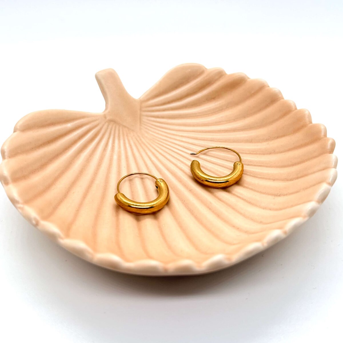 Boucles d'oreilles Créoles demi-cercles