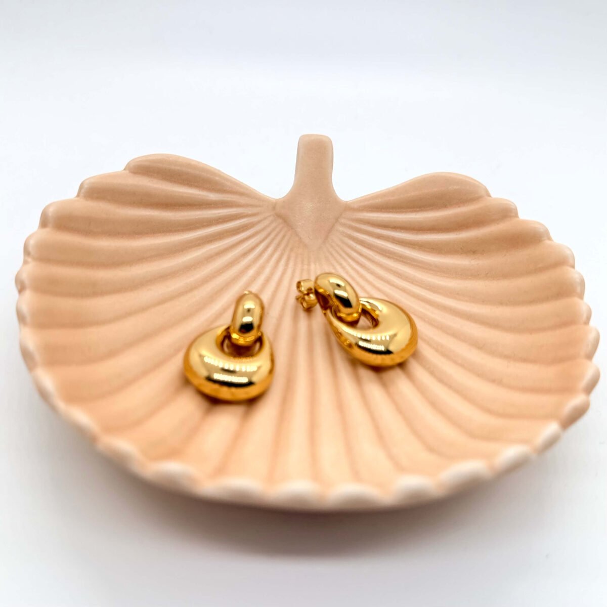Boucles d'oreilles Gouttes Creuse